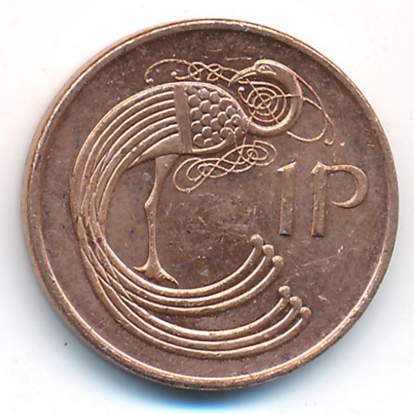 Ирландия, 1 пенни (2000 г.)