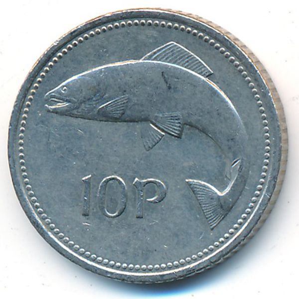 Ирландия, 10 пенсов (1993 г.)