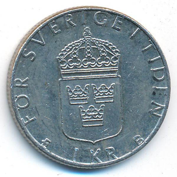 Швеция, 1 крона (1998 г.)