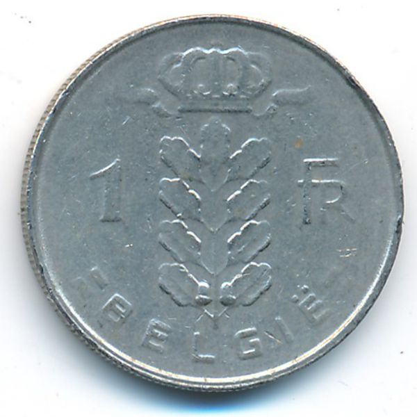 Бельгия, 1 франк (1965 г.)