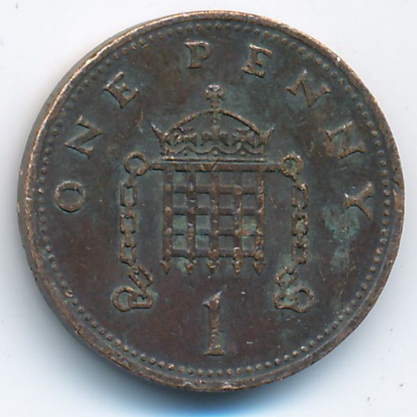 Великобритания, 1 пенни (1989 г.)