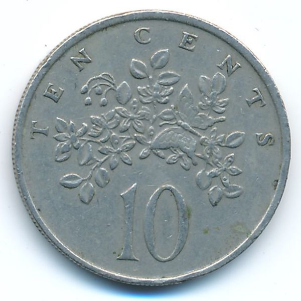 Ямайка, 10 центов (1975 г.)
