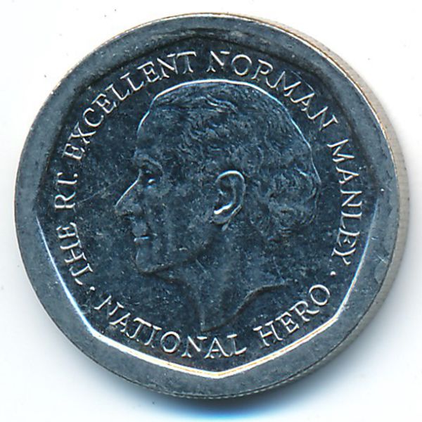 Ямайка, 5 долларов (1996 г.)
