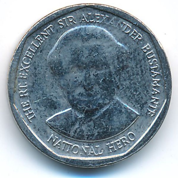 Ямайка, 1 доллар (2014 г.)