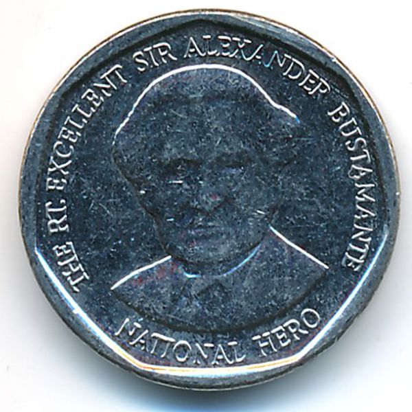 Ямайка, 1 доллар (2017 г.)