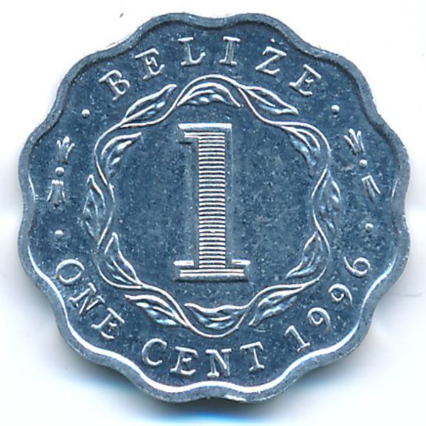 Белиз, 1 цент (1996 г.)