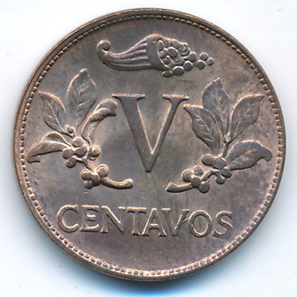 Колумбия, 5 сентаво (1978 г.)