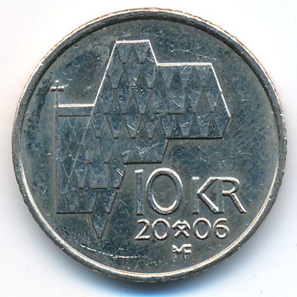 Норвегия, 10 крон (2006 г.)