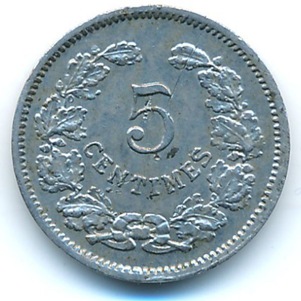 Люксембург, 5 сентим (1901 г.)