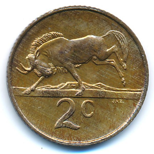 ЮАР, 2 цента (1985 г.)