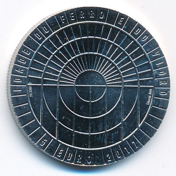 Португалия, 5 евро (2017 г.)