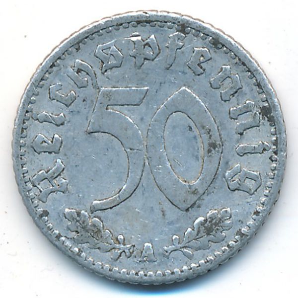 Третий Рейх, 50 рейхспфеннигов (1935 г.)