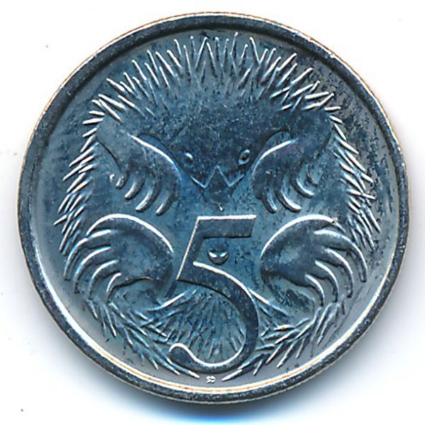 Австралия, 5 центов (2012 г.)