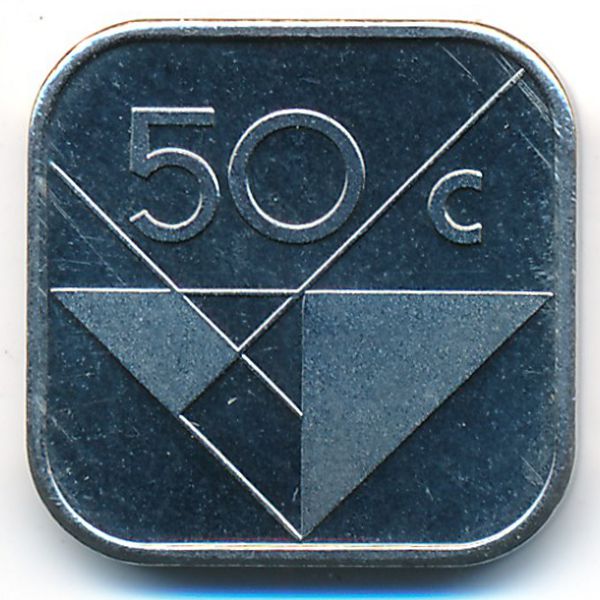 Аруба, 50 центов (1995 г.)