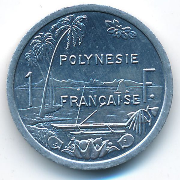 Французская Полинезия, 1 франк (1999 г.)