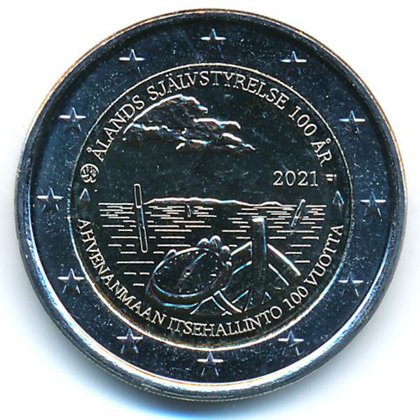 Финляндия, 2 евро (2021 г.)