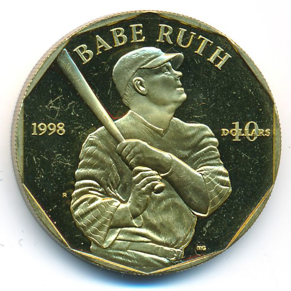 Маршалловы острова, 10 долларов (1998 г.)