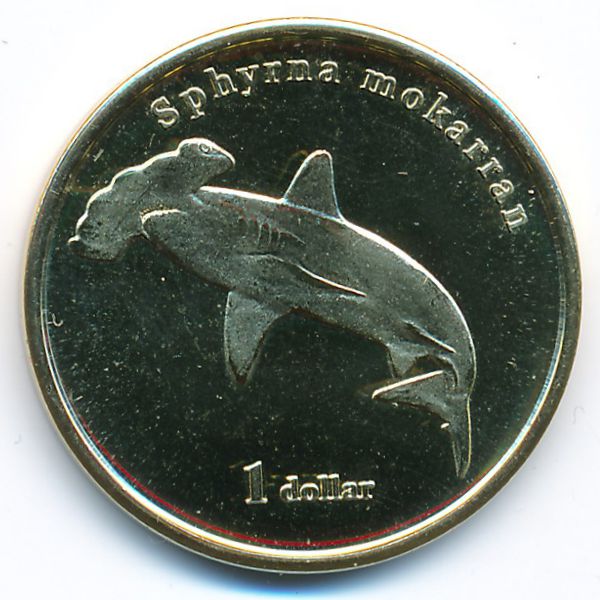 Муреа., 1 доллар (2020 г.)