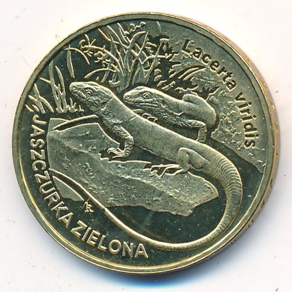 Польша, 2 злотых (2009 г.)