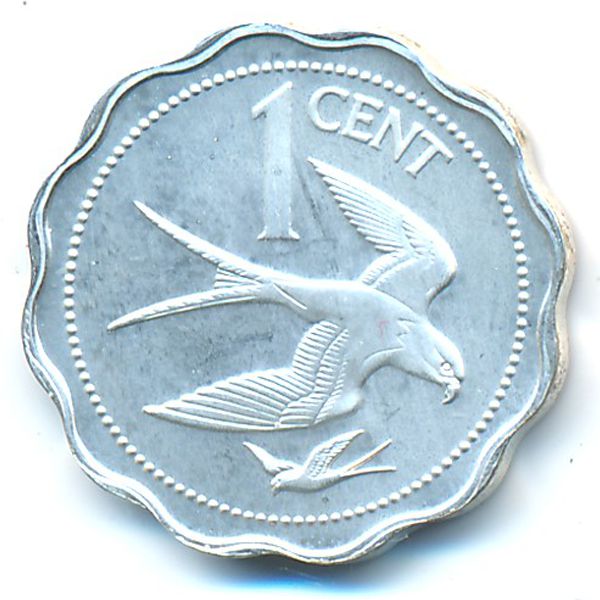 Белиз, 1 цент (1980 г.)