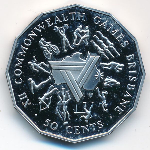 Австралия, 50 центов (1982 г.)