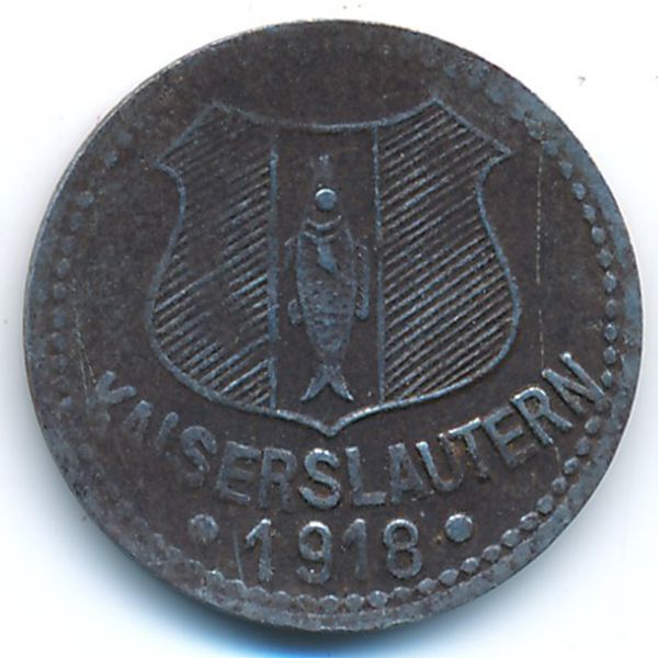 Kaiserslautern, 10 пфеннигов, 1918