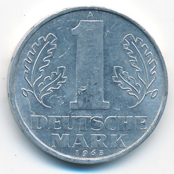 ГДР, 1 марка (1963 г.)