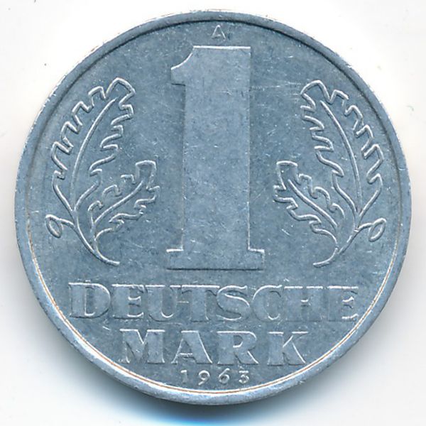 ГДР, 1 марка (1963 г.)
