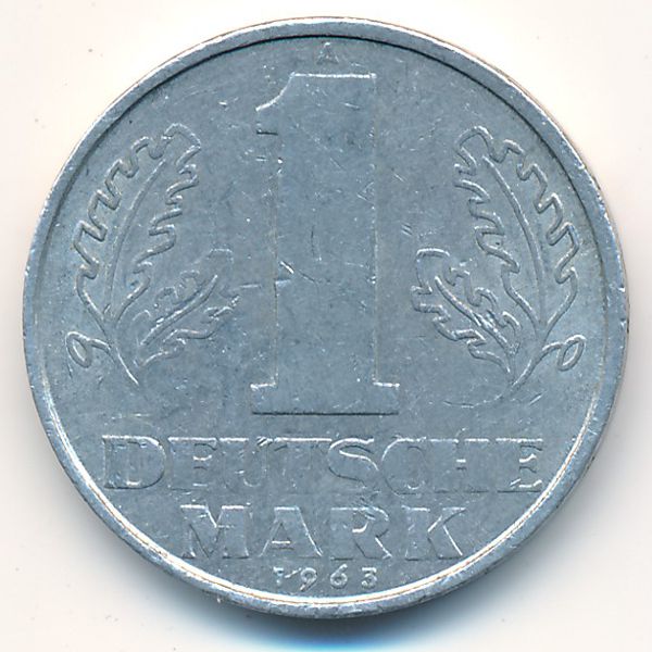 ГДР, 1 марка (1963 г.)