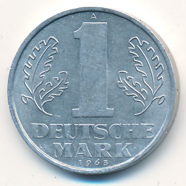 ГДР, 1 марка (1963 г.)
