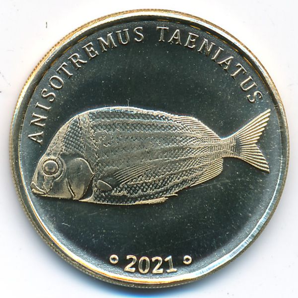 Лабуан., 5 ринггитов (2021 г.)