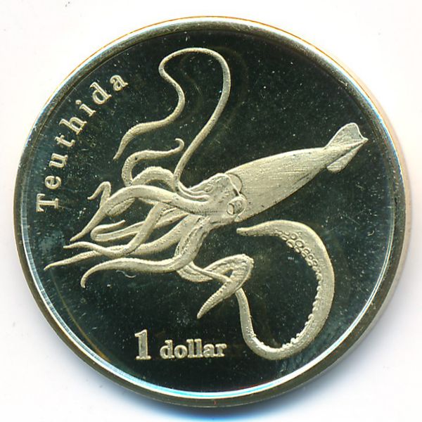 Муреа., 1 доллар (2021 г.)