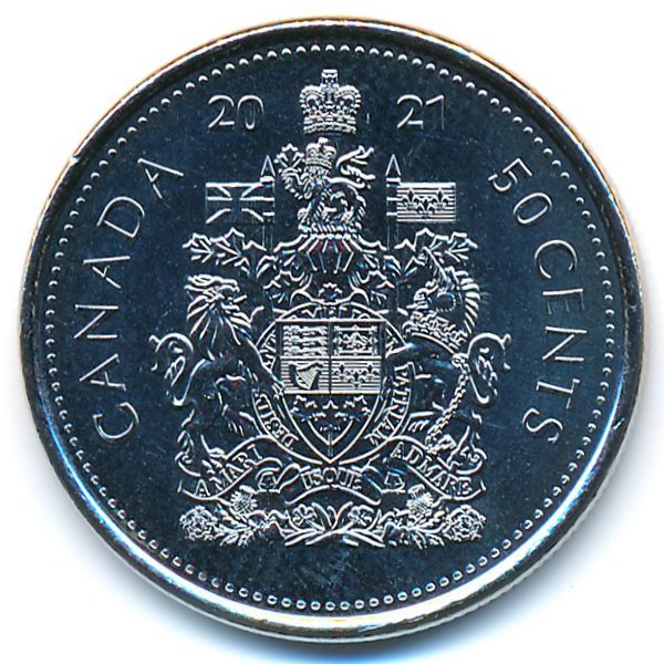 Канада, 50 центов (2021 г.)