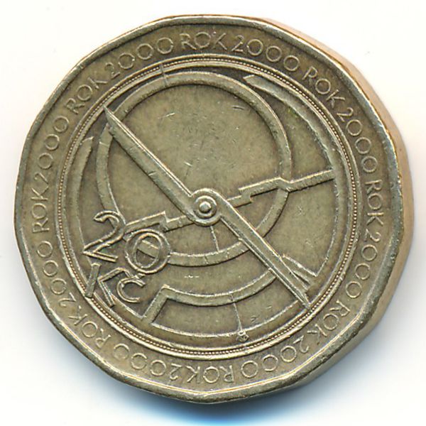 Чехия, 20 крон (2000 г.)