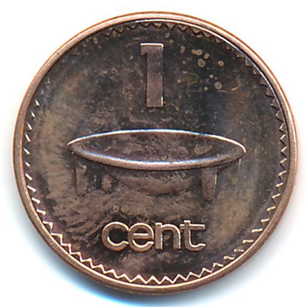 Фиджи, 1 цент (1990 г.)