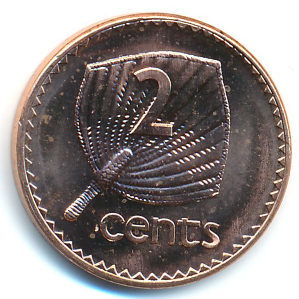 Фиджи, 2 цента (1990 г.)