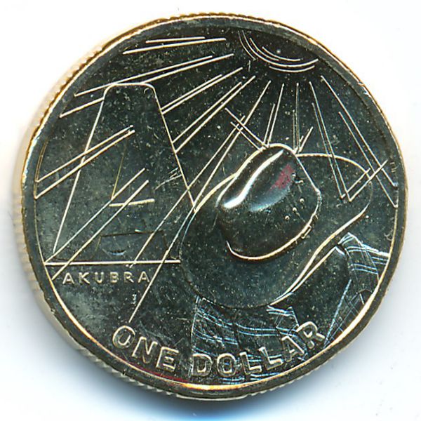 Австралия, 1 доллар (2021 г.)
