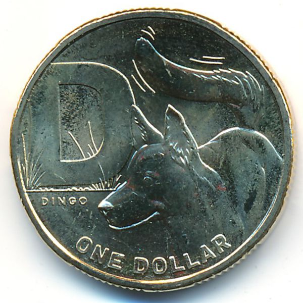Австралия, 1 доллар (2021 г.)