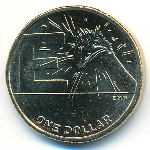 Австралия, 1 доллар (2021 г.)