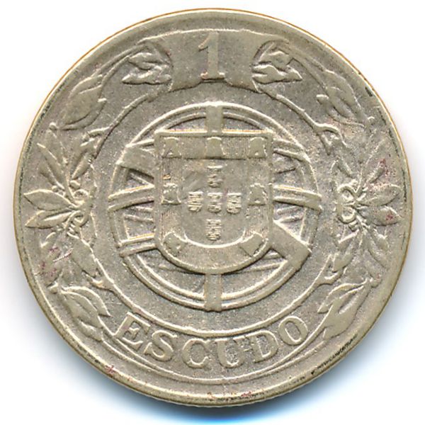 Португалия, 1 эскудо (1924 г.)
