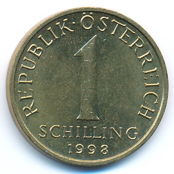 Австрия, 1 шиллинг (1998 г.)