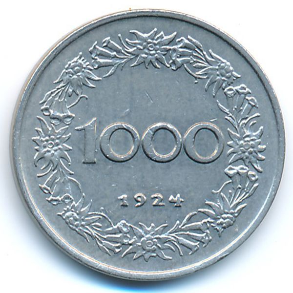 Австрия, 1000 крон (1924 г.)