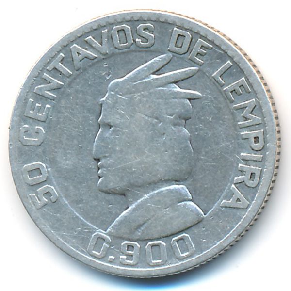 Гондурас, 50 сентаво (1937 г.)