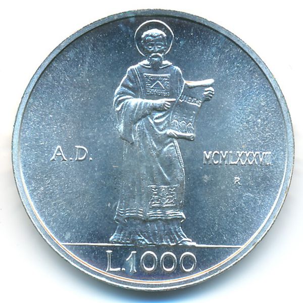 Сан-Марино, 1000 лир (1987 г.)