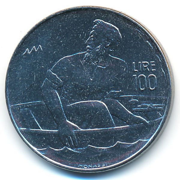 Сан-Марино, 100 лир (1972 г.)