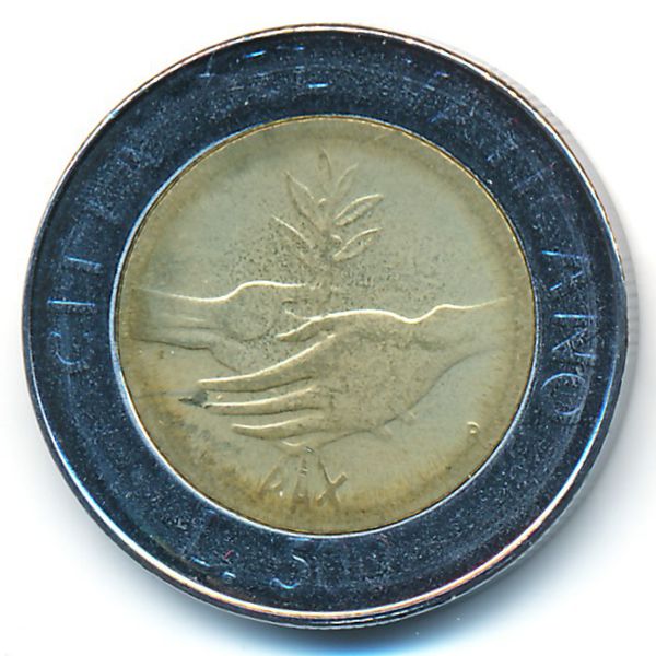 Ватикан, 500 лир (1984 г.)