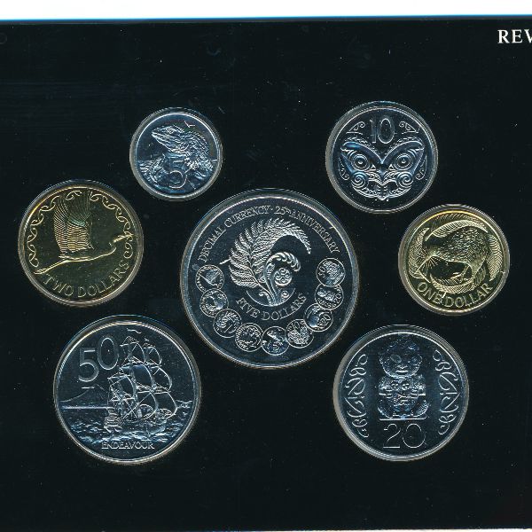 Новая Зеландия, Набор монет (1992 г.)