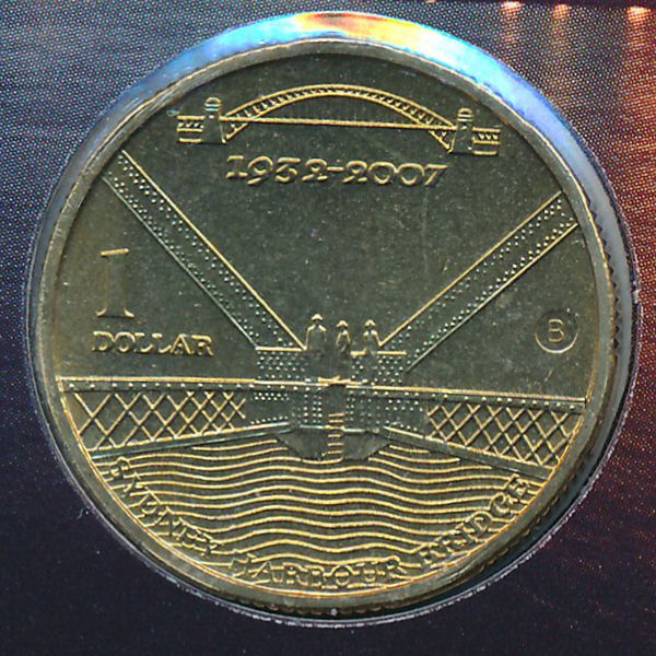 Австралия, 1 доллар (2007 г.)