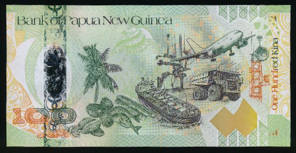 Папуа - Новая Гвинея, 100 кин (2008 г.)