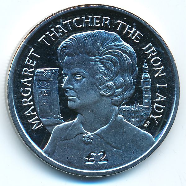 Остров Вознесения, 2 фунта (2013 г.)